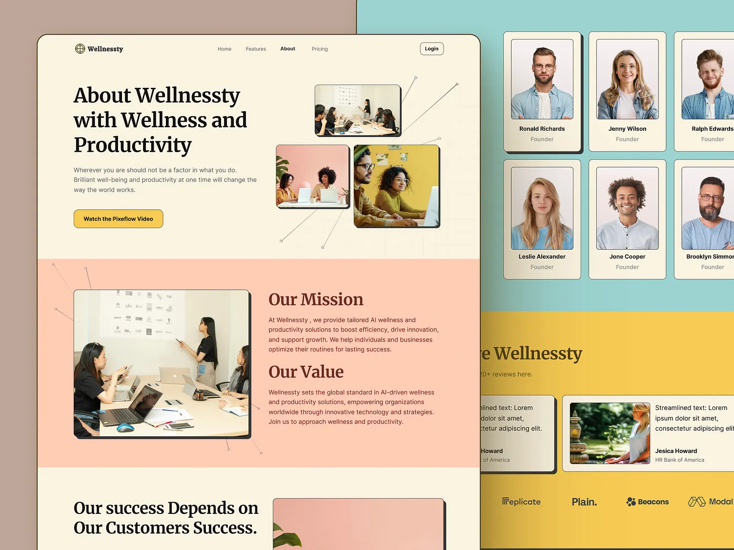 Growth-focused service site