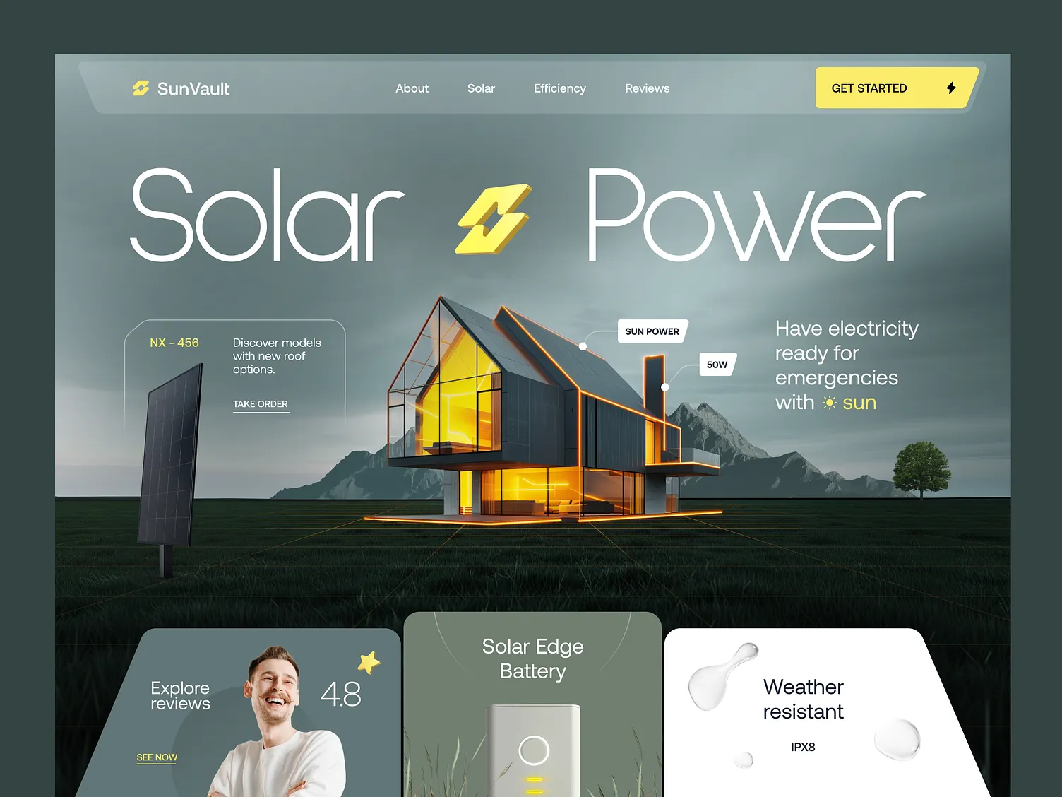 Corporate business website